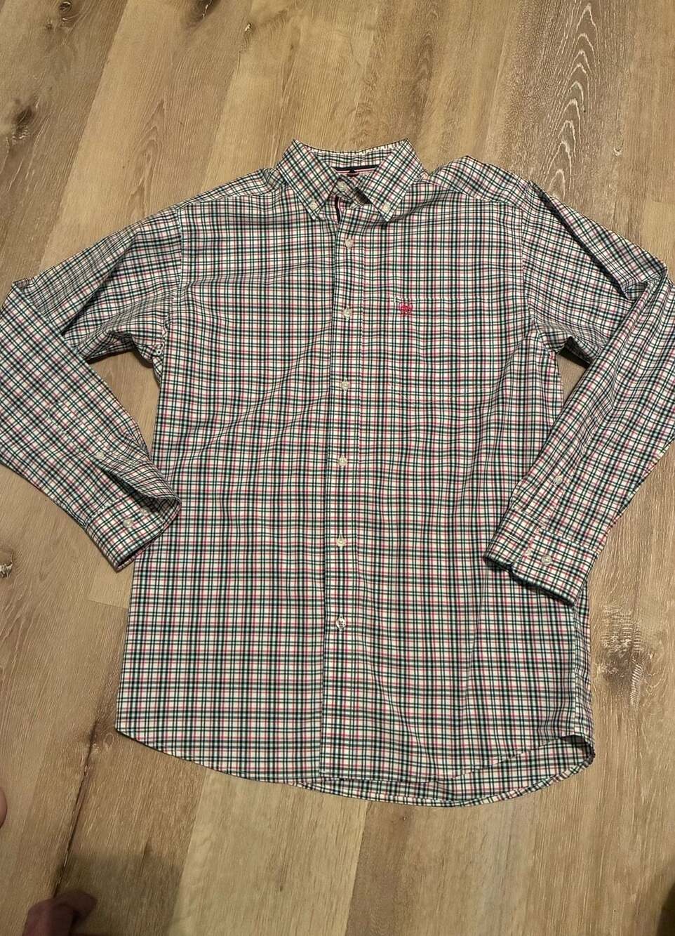 Ariat Pro Long Sleeve Plaid Button-Down Shirt Size S Multicolored